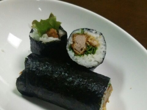 巻き寿司/トンカツ